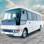 white 24 seater minibus hire sydney