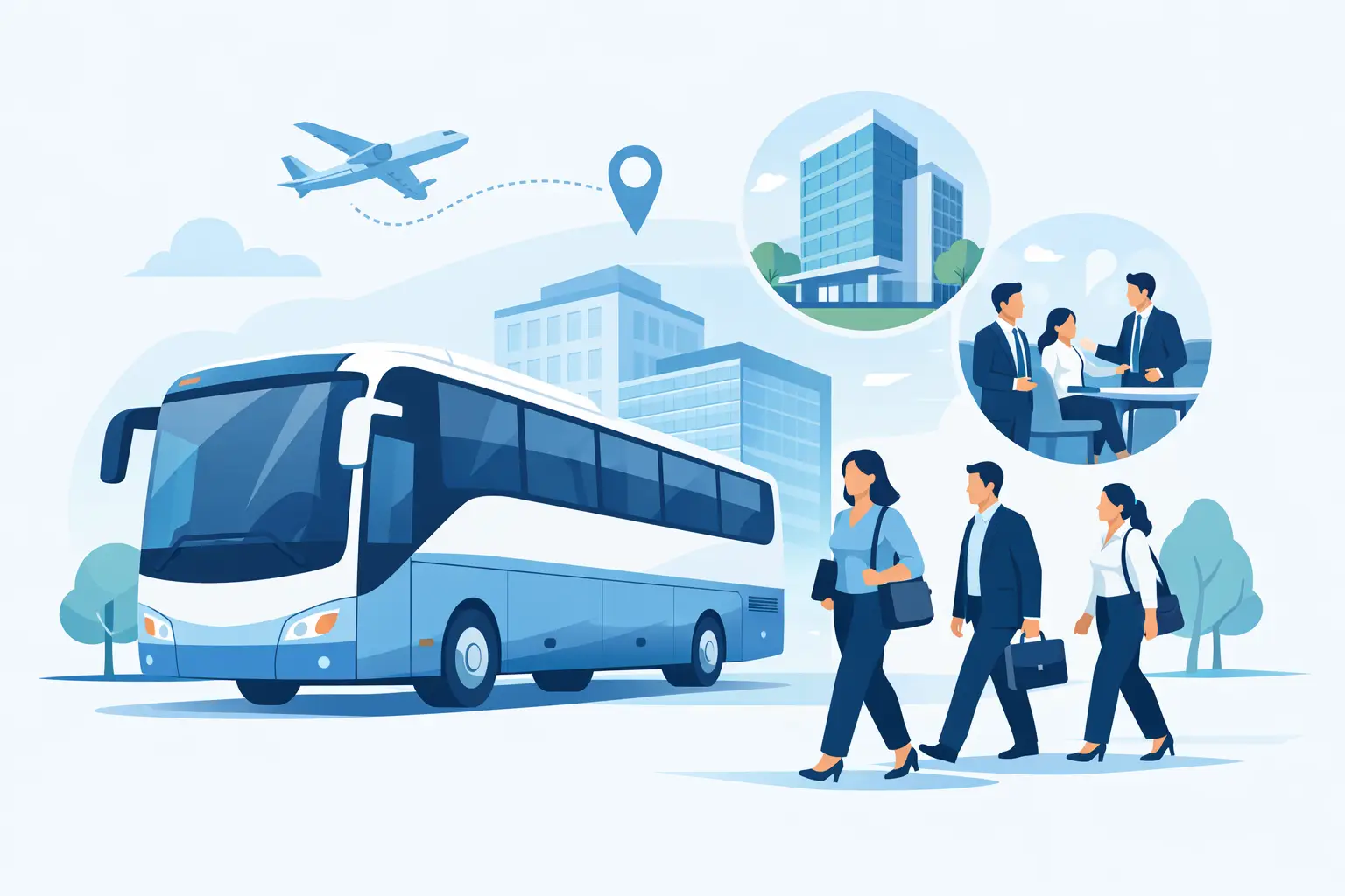 Bus Charter for Staff Transfers That Works