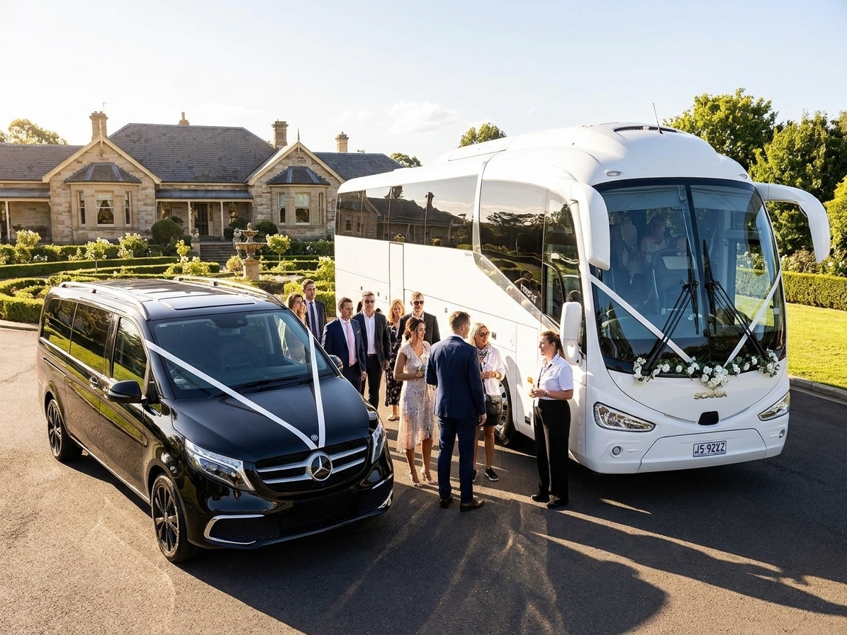 Bus for a Wedding: How to Choose the Right Size (2026)