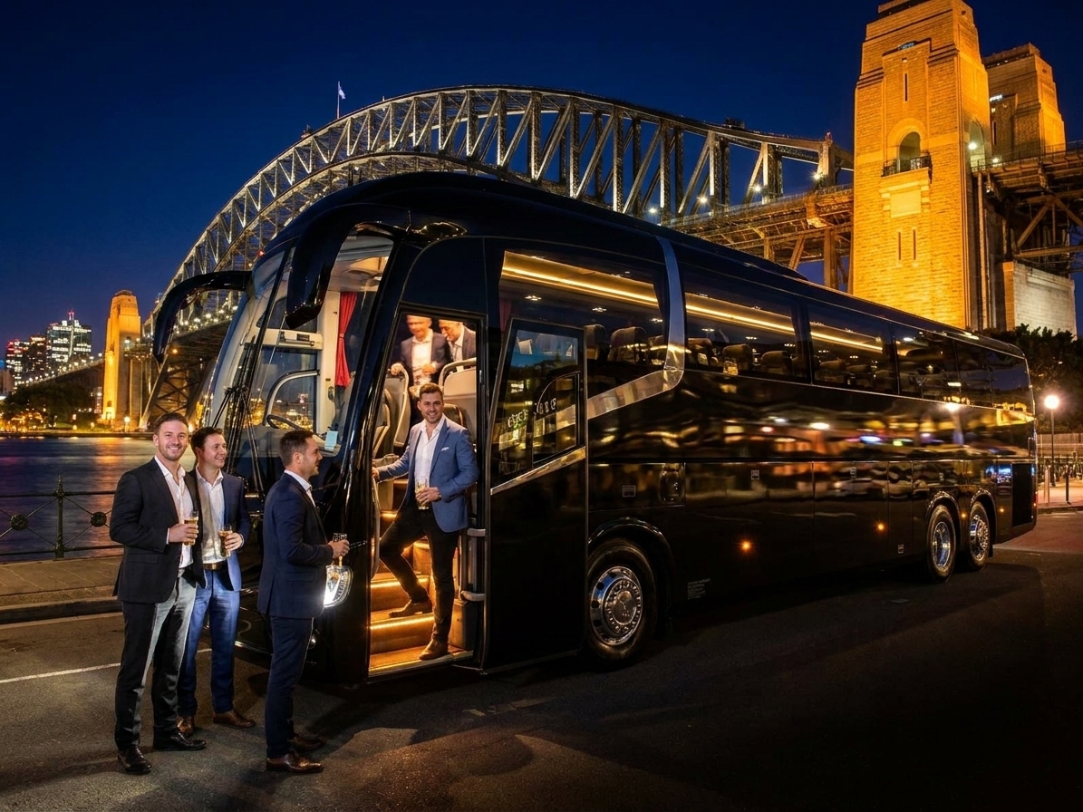 Bucks Night Bus Hire Sydney 2026 | Fox Bus Guide
