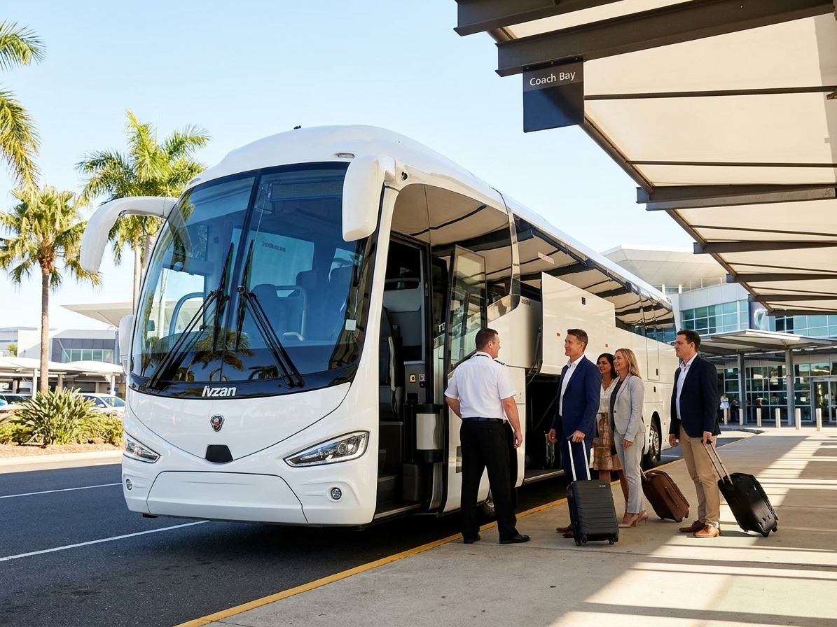 Gold Coast Airport Bus Hire for Groups 2026