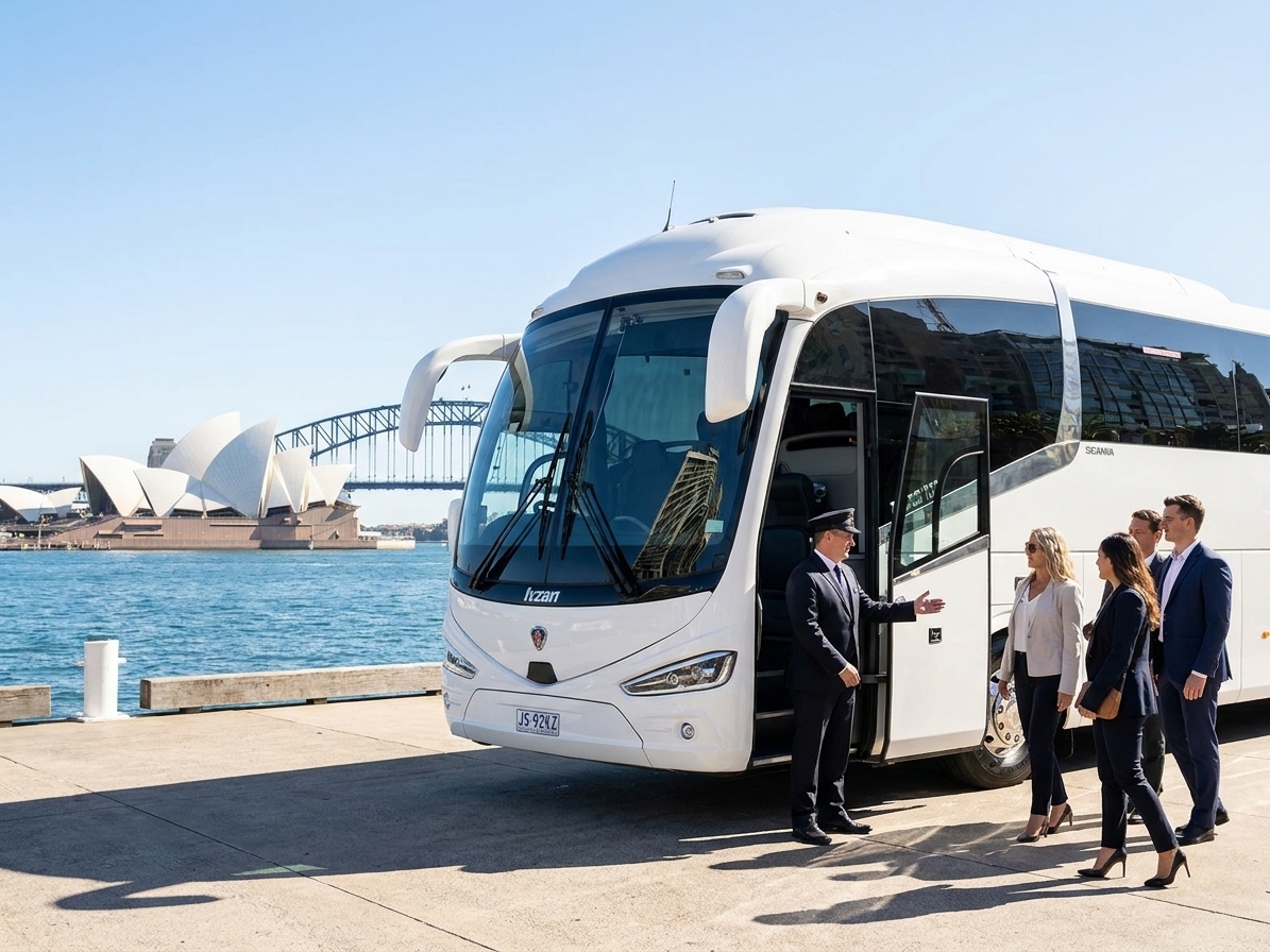 Bus Hire Sydney With Driver: How It Works (2026)