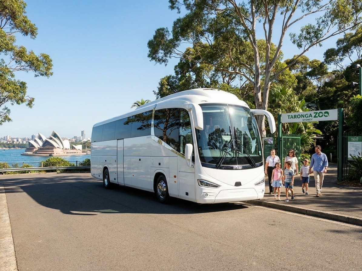 Bus Hire Taronga Zoo Sydney 2026 | Fox Bus