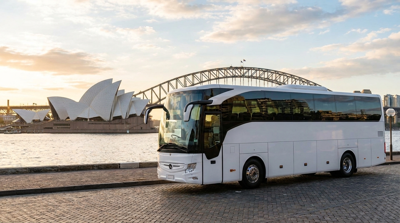 City Tour Bus Hire Sydney for Group Travel