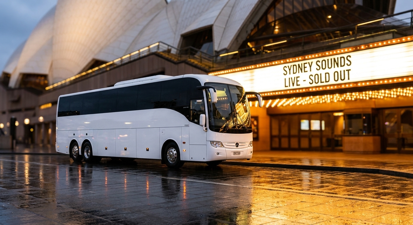 Concert Transport Bus Hire That Actually Works