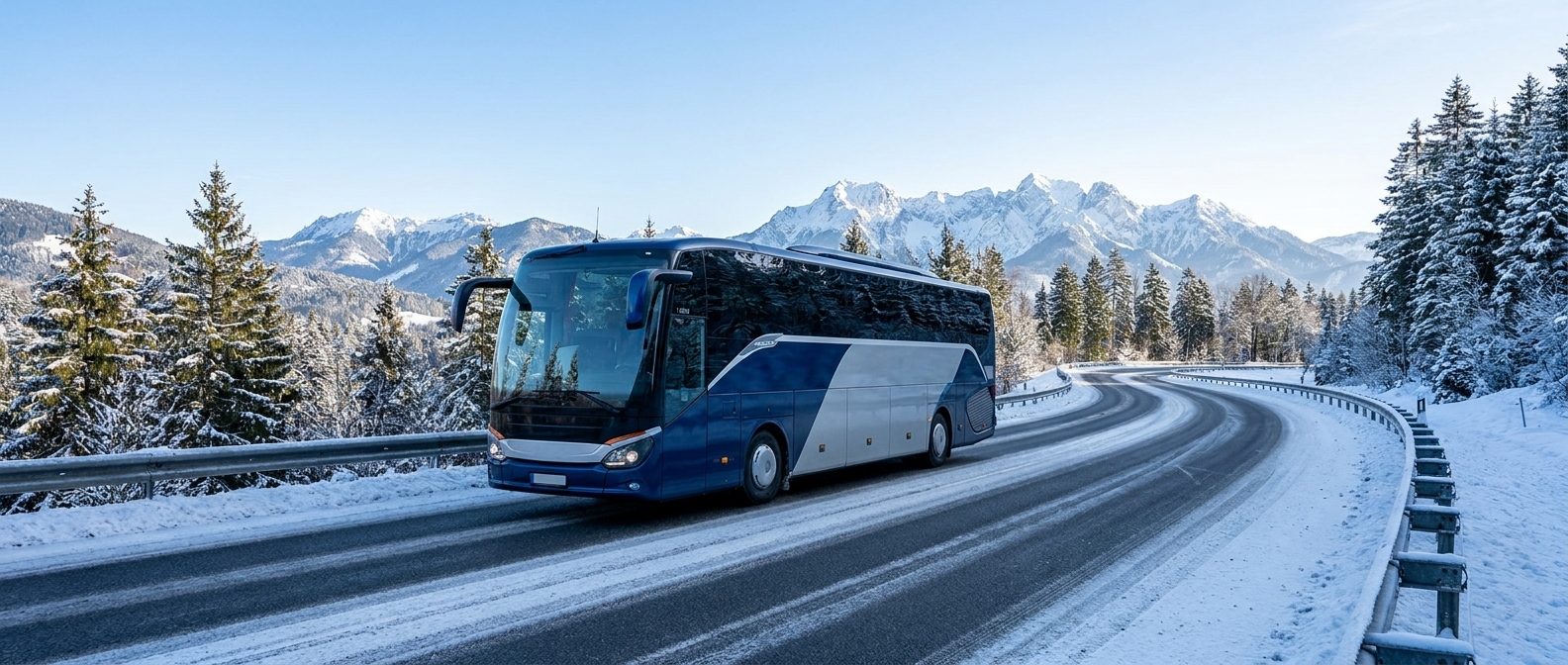 Snow Trip Bus Hire for Safe Group Travel