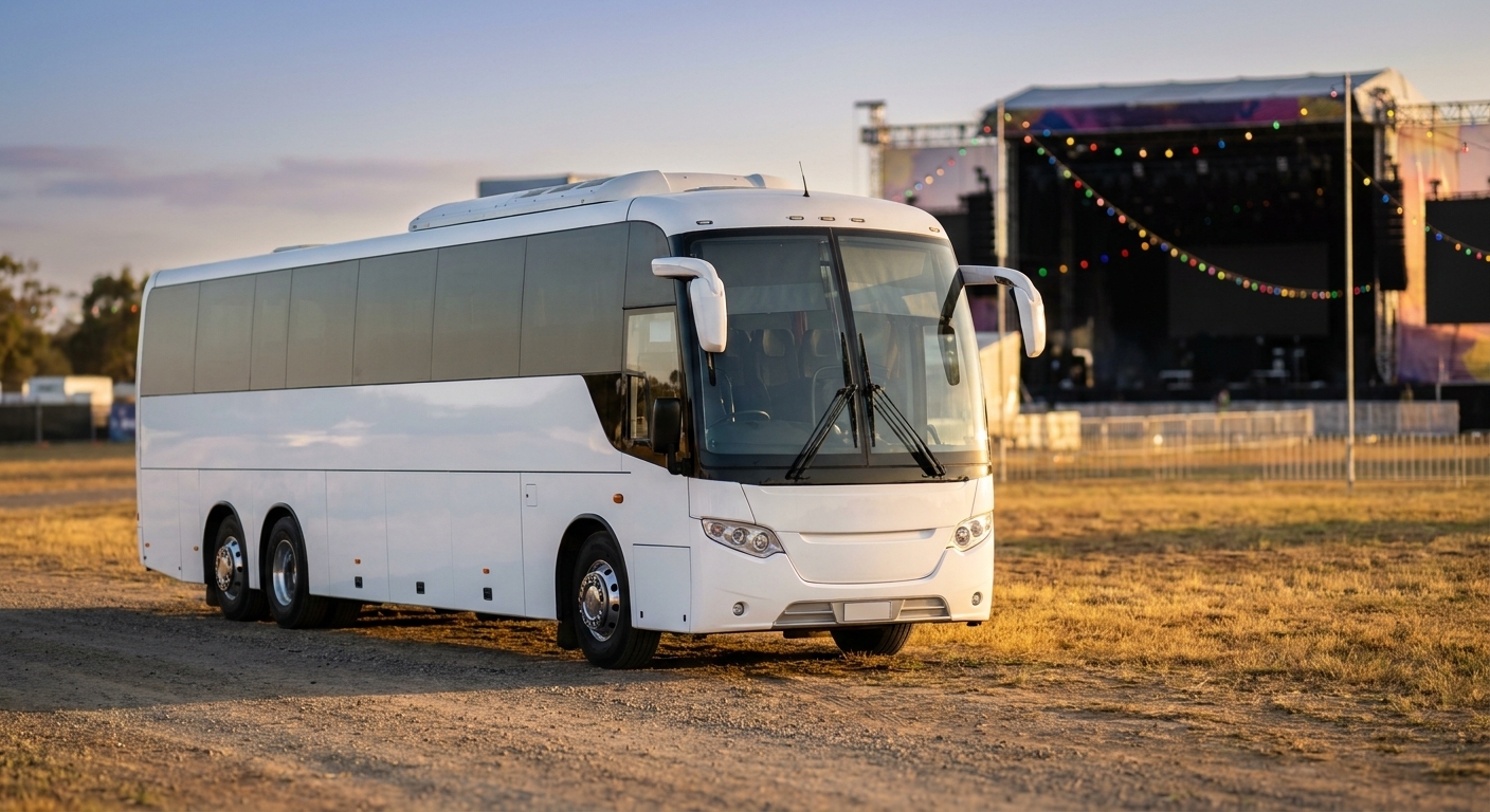 Festival Charter Bus Hire That Actually Works