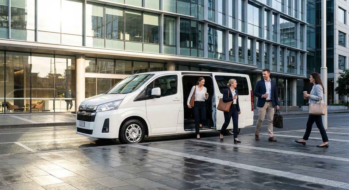 Shuttle Bus for Staff That Actually Works