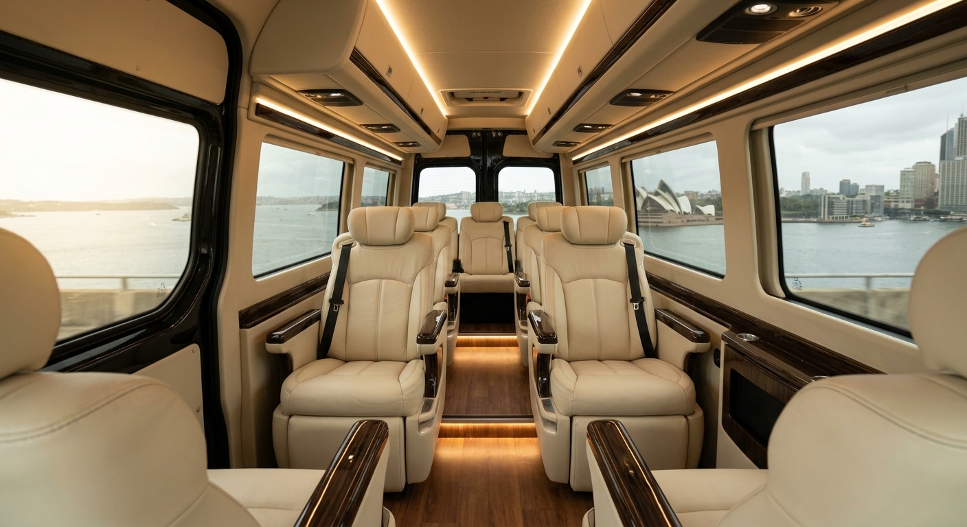 14 Seater Bus Hire Sydney 2026 | Fox Bus Guide