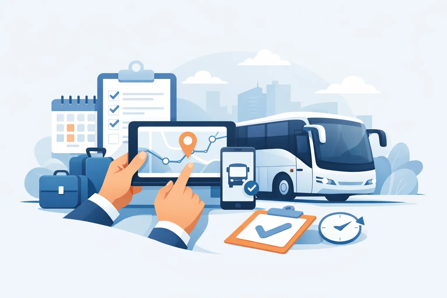 How to Book a Charter Bus the Right Way