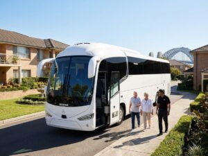 Best bus hire for retirement village outings Sydney