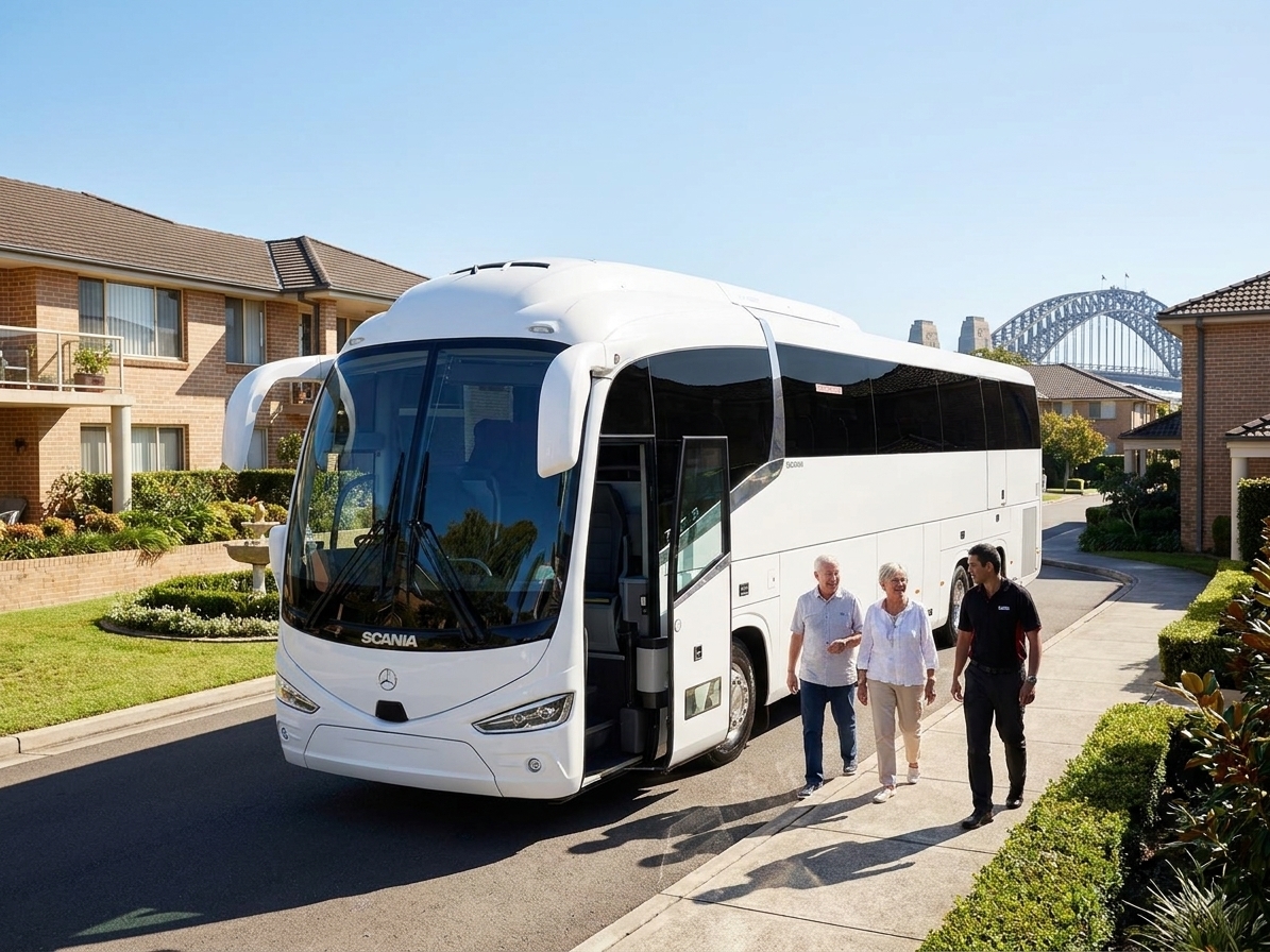 Best Retirement Village Bus Hire Sydney 2026