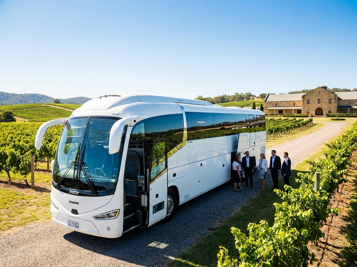 Hunter Valley Wine Tour Bus Hire Sydney 2026