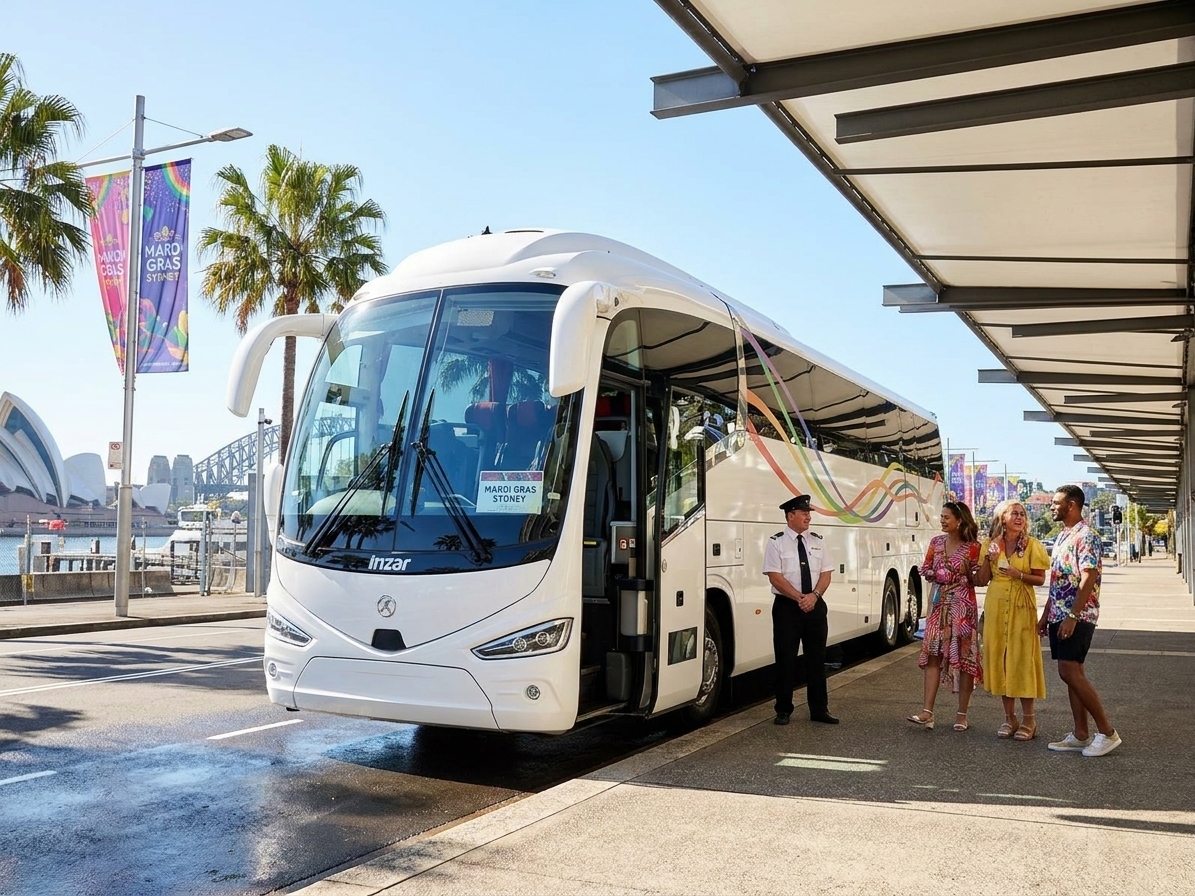 Mardi Gras Bus Hire Sydney 2026: Group Transport Guide