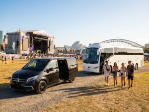 Bus hire for music festivals Sydney