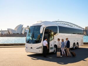 Bus hire for overseas tour groups Sydney