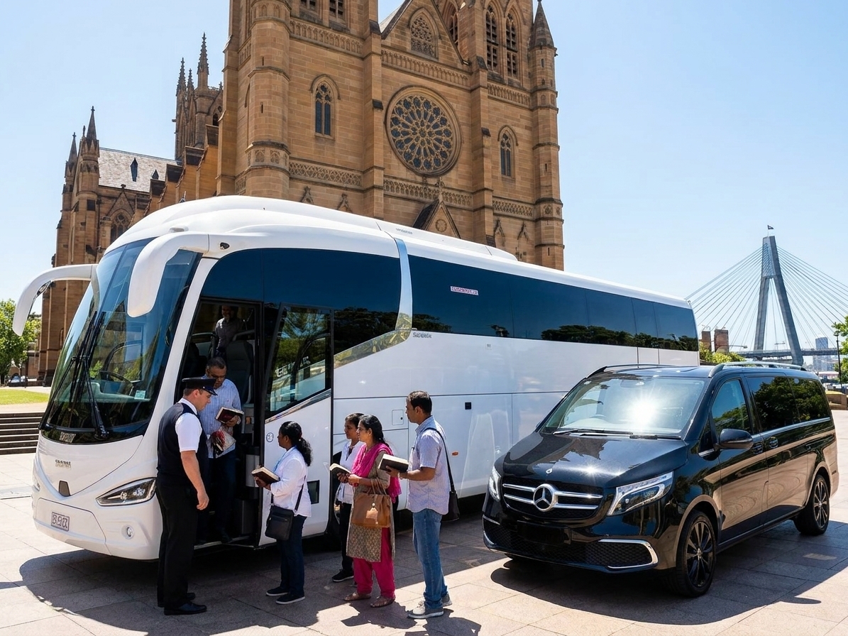Religious Group Bus Hire Sydney 2026 | Fox Bus Guide