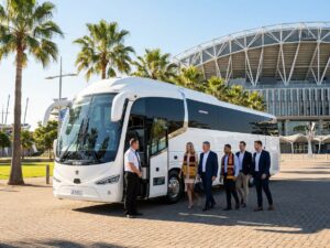 Bus hire for rugby and NRL games Sydney