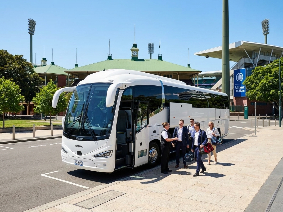 Bus Hire for Sporting Events Sydney 2026 | Fox Bus