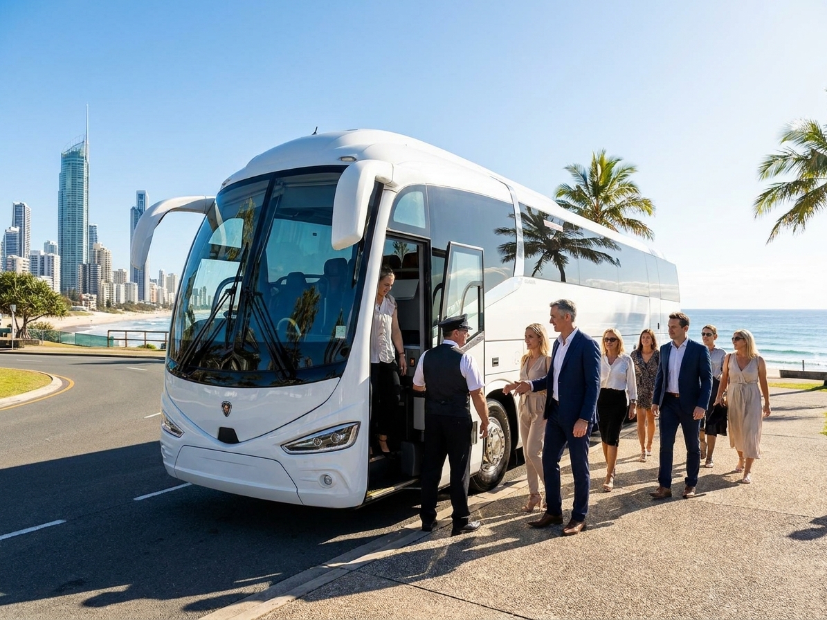 Coach Hire Brisbane to Gold Coast 2026 | Group Travel Guide