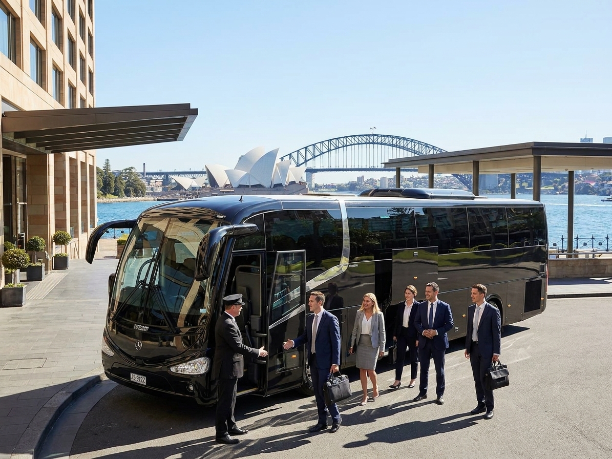 Corporate Bus Hire for Offsite Meetings Sydney 2026