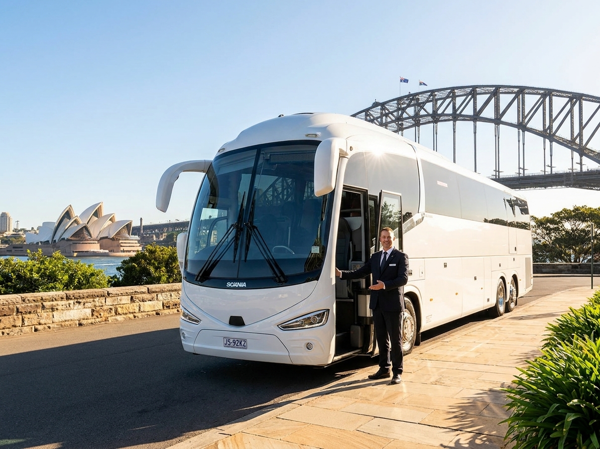Executive Coach Hire Sydney With Driver 2026