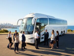 How to book a charter bus for a group event