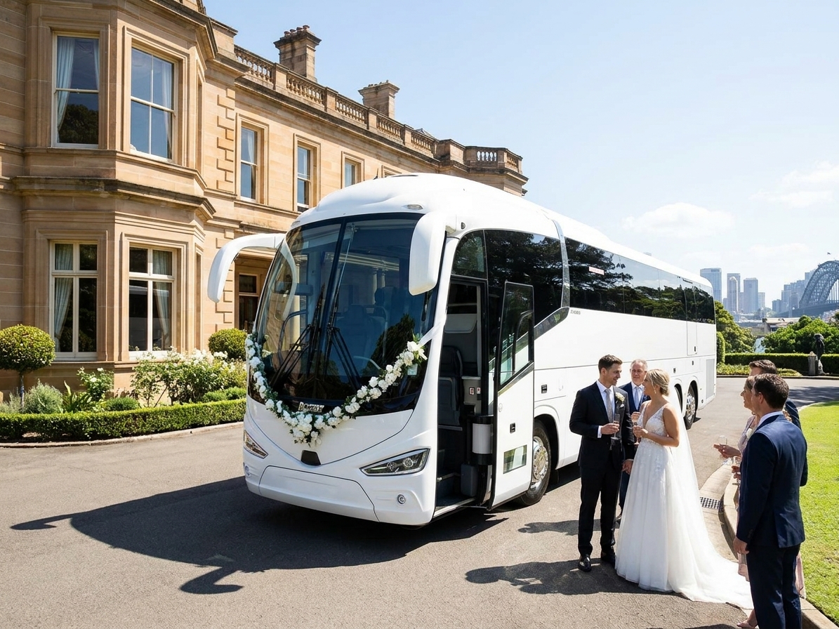 Luxury Coach Wedding Sydney: How to Choose (2026)