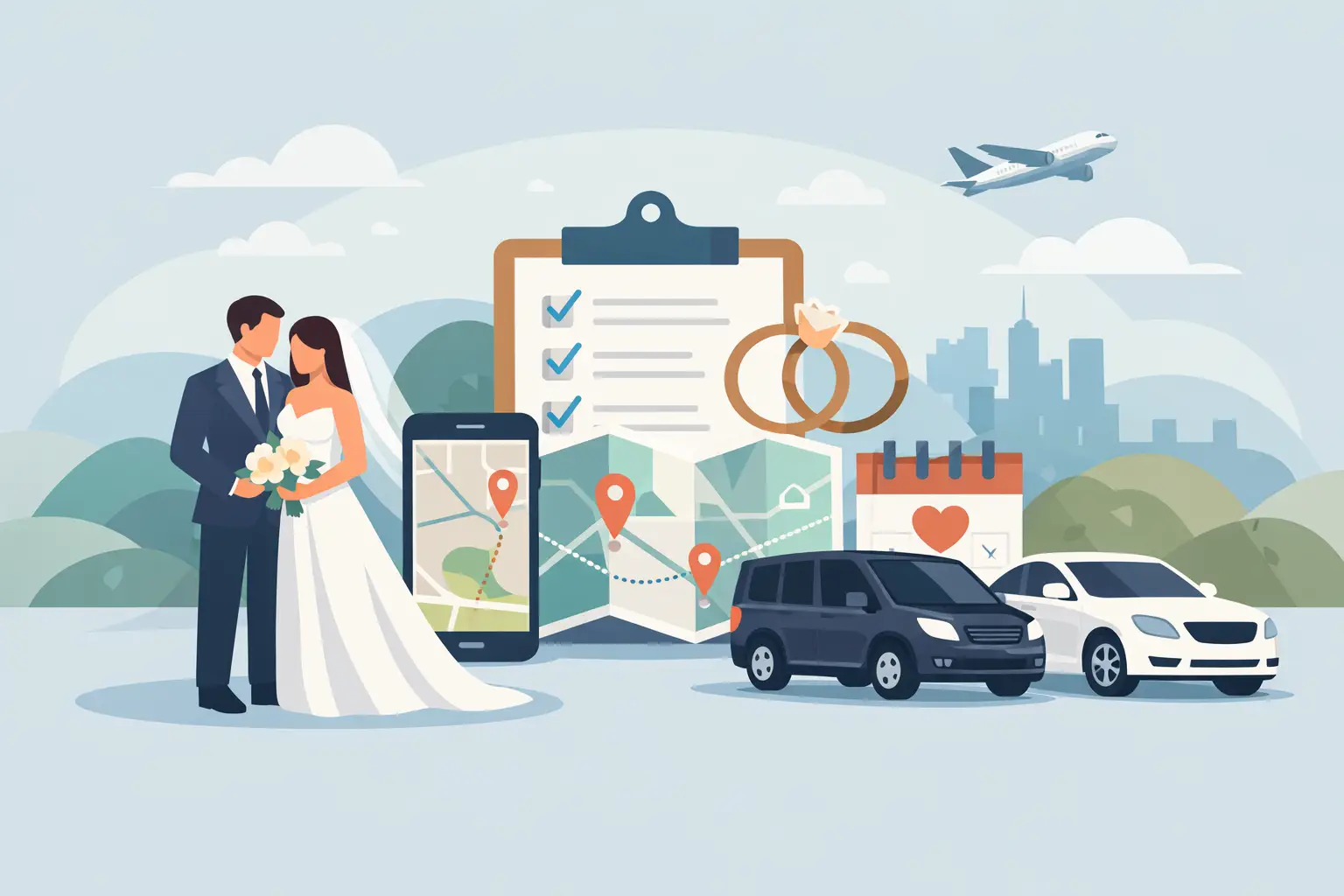 How to Organise Wedding Guest Transport
