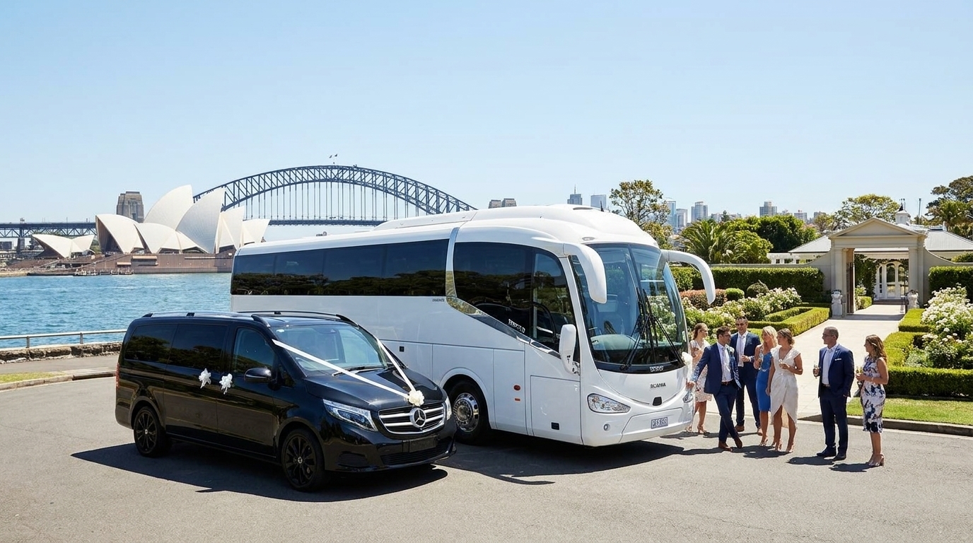 Wedding Group Transport Sydney: 6-Step Plan (2026)