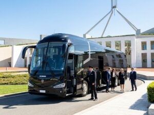 Luxury coach hire Canberra for VIP and executive groups