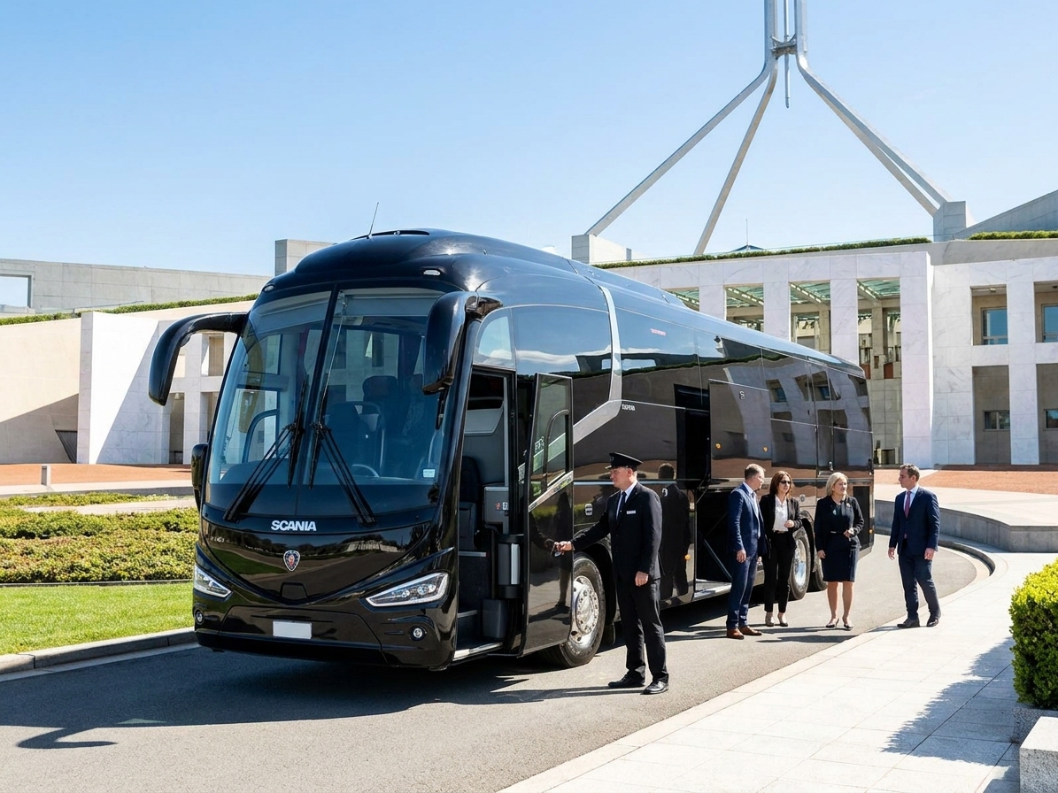 Luxury Coach Hire Canberra for VIPs: 2026 Guide