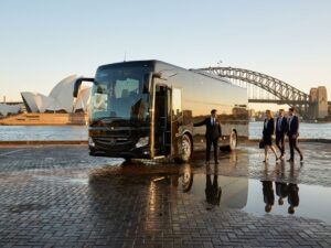 Luxury coach hire Sydney for executive groups