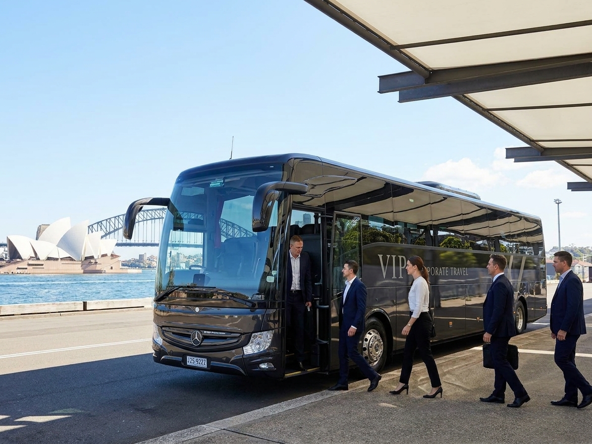VIP Coach Hire Sydney for Roadshows 2026