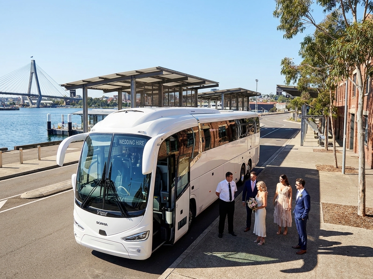 Wedding Bus Hire Inner West Sydney 2026 | Foxbus