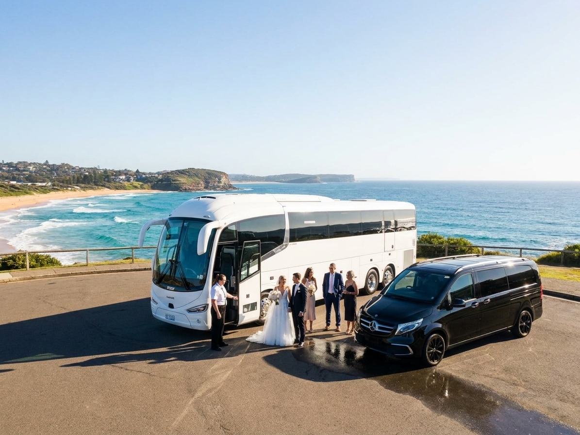 Wedding Bus Hire Northern Beaches Sydney 2026