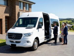 Wedding shuttle bus hire Sydney Hills District