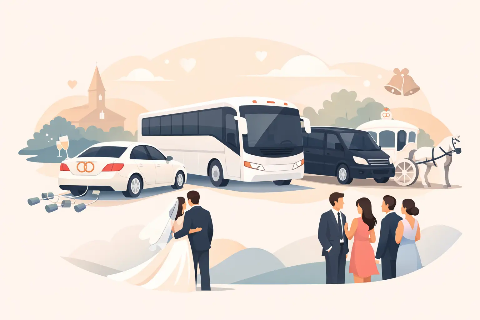 Best Transport for Wedding Guests Explained