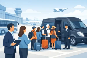 How to Plan Airport Pickups for Large Groups
