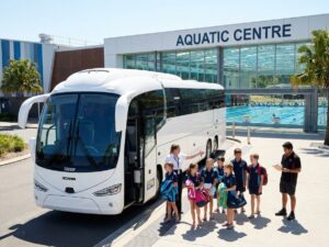 School bus hire for swimming carnival transport